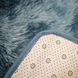 200x300cm Large Floor Soft Blue Fluffy Rug Modern Area Carpet for Bedroom & Lounge V63-838391