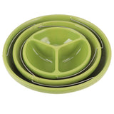 Innovative 3 Tier Rotating Fruit Cake Dessert Display Plate Storage Stand Kitchen Tools Green V1294-YM0901-3118200122911