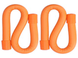 Yoga Weight Ring Elastic Adjustable Durable Household Unisex Wrist Weights for Sports RunningOrange V1294-YM0901-3117210148316