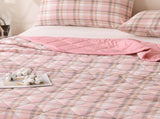 Reversible Patchwork Quilts,Lightweight Plaid Bedspreads Coverlets Quilt Bedding Blanket for All V1189-WXFWAL-20260326-03115