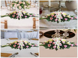 7-Piece Green Plastic Flower Foam Trays for Plant Arrangement, Floral Crafting and Home Decor Use V1366-AZ2-W-11325