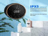 Automatic soap dispenser Wall mounted foam soap dispenser with clock temperature and humidity V1366-AZ2-W-06881