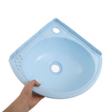 Wall Mounted Bathroom Sink Basin with Space-Saving Design for Compact Home Bathrooms V1369-AZ3-W-19606