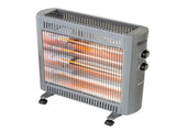 2200W Quartz Infrared Radiant Heater with Adjustable Thermostat and 2 Power Settings V196-H220