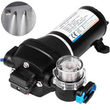 Water Pressure Diaphragm Pump, 12V FL-40 High Pressure Diaphragm Water Pump, 40PSI Automatic Self V952-FL-40GMB12V000001V0