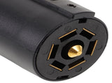 SWETRACE 1Set Trailer Connector Wire Plug 8.00X7.00X4.40CM for Trailer Wiring Harness in Black Color V1189-LWWAL-20260327-03724