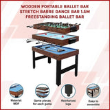 4FT 3-in-1 Games Foosball Soccer Hockey Pool Table V63-834011