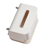 Desktop Tissue Box Multifunction Tissue Storage Dispenser with Phone Holder Remote Control Organizer V1294-YM0710-3117230308311