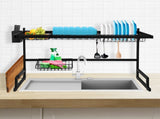 TOQUE Dish Drying Rack Over Sink Steel 85 CM KT0123-85
