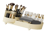 Makeup Organizer Rotating Brush Holder Large Capacity Cosmetic Display Case for Vanity Table V1294-YM0901-3117240053811