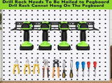 Tool Storage - Storage Rack - Wall Mount - Rack - Holder - 4 Slots - For 4 Powers V1188-MS101-01606-1