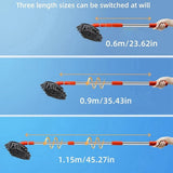 Car Wash Brush with Long Handle, 45.3in Microfiber Car Mop, Telescopic Cleaning Tool for Auto, V1366-AZ2-W-16789