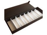 8 Grid Sunglass Glasses Storage Case Eyeglasses Display Glasswear Box Tidy Tool-Black - Black V1263-JX-421
