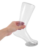 Female Plastic Foot Mannequin with Magnetic Base for Sock and Shoe Display, Retail Store Use and V1192-AZ-W-22440