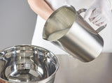 Stainless Steel Measuring Jug - 304 Stainless Steel - with Handle Spout - Metal Pitcher with oz V1259-DP01-BO-90