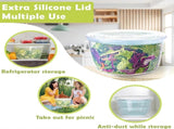 Salad Spinner 4.8Qt Vegetable Lettuce Washer Dryer Bowl V1263-JX-5394