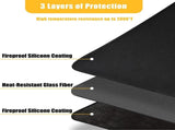 Fireproof Fireplace Hearth Mat, Fireplace Hearth Rug, Fire Resistant Rectangular Fire Pit, Heated V1188-CYX-DP-216