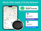 BT Tracker Item Finder Work with Find My, 4 Pack Battery Operated Item Locator with Sound Reminder V1294-YM0901-H48645B
