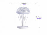 Jellyfish Projection Lamp with Dynamic Starry Water Wave Ambience, Ideal for Kids' Bedrooms, V1341-ZY-SSYHCMZY-WHITE