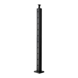 Cable Railing Post, 36x2x2 Inch Stair Railing Post, with Pre-Drilled 30&deg Angled Holes, Stainless V952-1JZLGZXHS914YIVIS001V0