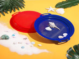 4 Pcs Sand Sifters,Tutuviw Plastic Sand Sifter,Large Sand Strainer,Sand Toys for Digging Picking Up V1189-WXFWAL-20260319-00450