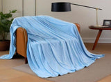 Sky Blue Blanket - 150x200cm Soft Warm Throw for Beds, Sofas & Living Spaces V1192-D32