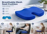 Gel Slow Rebound Cushion 45x36x7, Breathable Mesh Blue, Prevent Hip Soreness V1221-XM-LB1782-GM63