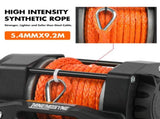 Electric Winch 4500lbs Winch Synthetic Rope Wireless Towing Trailer ATV Winch UTV Winch 4WD V211-AUEB-MNEW002S