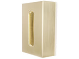 Tissue Box Innovative Rectangular 304 Stainless Steel Napkin Paper Holder Container Gold V1294-YM0721-3117210028811