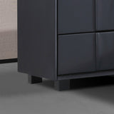 Prado 4pc Fabric Gas Lift Queen Bedroom Suite V43-BDS-PRD-4PC-TBY-Q
