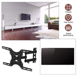 1Pc Stand LCD TV Holder Black Adjustable Wall Mounted Bracket V1369-AZ3-W-24629