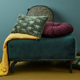 KAAT Amsterdam Mandarin Purple Round Filled Cushion 40cm Diameter V442-HIN-CUSHION-MANDARIN-PURPLE-RD