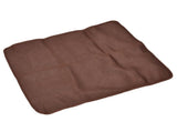 Pet Cooling Mat Breathable Soft Summer Dog Cat Sleeping Pad for Kennel Sofa Bed FloorBrown XXL V1294-YM0714-3117210151528