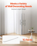 Stainless Wall Corner Protector, 38 x 38 x 2436 mm, 10 Pack Metal Corner Guards, 304 Stainless V952-BXGHJ1BXG10PTDGV3001V0