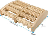 Foot Massager - Wooden Foot Massager - Foot Massager - Foot Massager Roller - Pain and Plantar V1188-MS101-03014-1