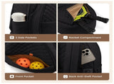 Backpack - Tennis Shoulder-Crossbody Bag - Sports Bag - Waterproof Racket Bag - Suitable for Pickles V1188-ZXY-10099