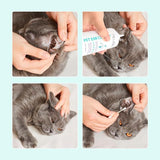 pet products Pet products Ear Cleanser for Dogs and Cats Gentle Daily Ear Wash Long Nozzle for V1107-PET EAR CLEANER
