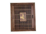 Water Storage Tea Tray with Drainage Tool Hose Non Fading Water Drainage Tea Serving Tray for Home V1294-YM0703-3118230076311