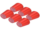 6PCS E14 Lamp Shade Fabric Lampshade Table Lamp Ceiling Lamp Shade for Bedroom Living RoomBright Red V1294-YM0715-3119210283111