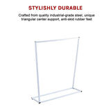 Commercial Clothing Garment Rack Retail Shop White V63-835731