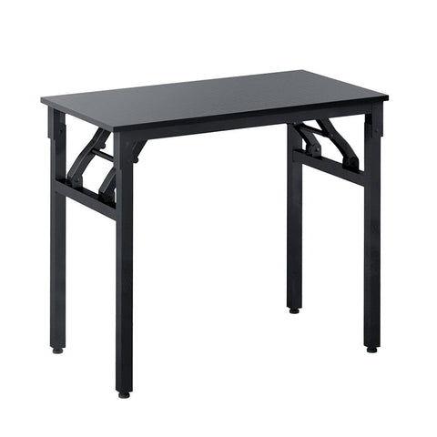 Artiss Computer Desk Foldable Balck 80CM MET-DESK-FD-80-BK