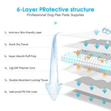 200pcs Dog Absorbent Training Pad 60 x 60 cm V915-MB0045X2