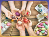 Set of 6 Set Hot Wax Drawing Pens for Decorative Arts for Easter Eggs Supplies V1369-AZ3-W-08257