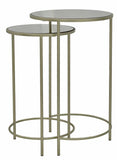 Set 2 Sally Glass Side Table 65cm V637-E522564