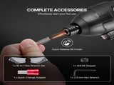 Drill Bit Set, 318 Pieces Drill and Driver Bit Set, Screwdriver Bit Set Suitable for Wood Metal V952-CJZHQZTZ300PEZ4SBV0