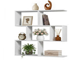 Artiss Floating Wall Shelf Bookshelf 3-Tier Display Storage Organiser White FURNI-C-WALL-01-WH