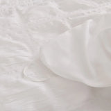 White Montreux Paisley Quilt / Doona / Duvet Cover set V745-AQ082096K3