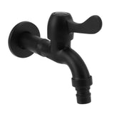 304 stainless steel wall mounted washing machine faucet- long single cold water tap, cold water use, V1189-LC-LY-00038