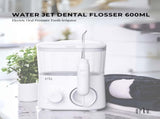 Water Jet Dental Flosser 600ml White - Electric Oral Pressure Tooth Irrigator V238-SUPDZ-40499264258128