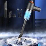 Highly Recommended Handheld Car Vacuum Cleaner 120W Powerful Suction Small Car Vacuum Cleaner Mini V1192-AZ-W-29368
